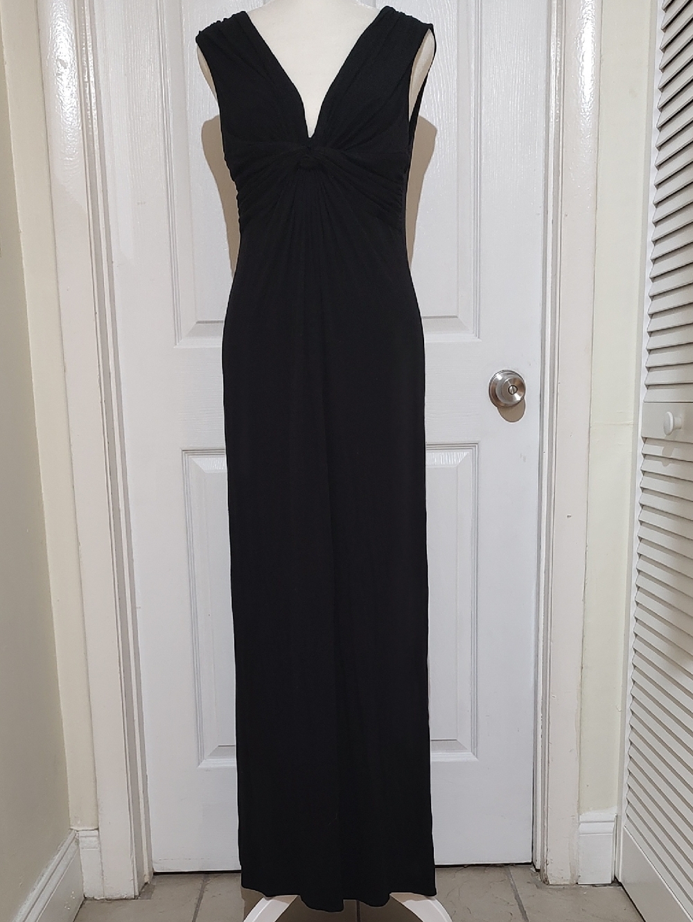 Classic Black Maxi Dress